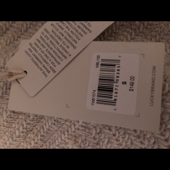 NEW Lucky brand sweater